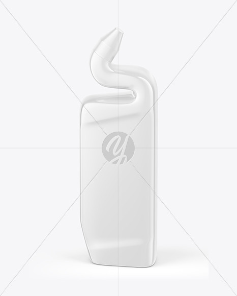 Glossy Cleaner Bottle Mockup