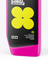 Glossy Cleaner Bottle Mockup