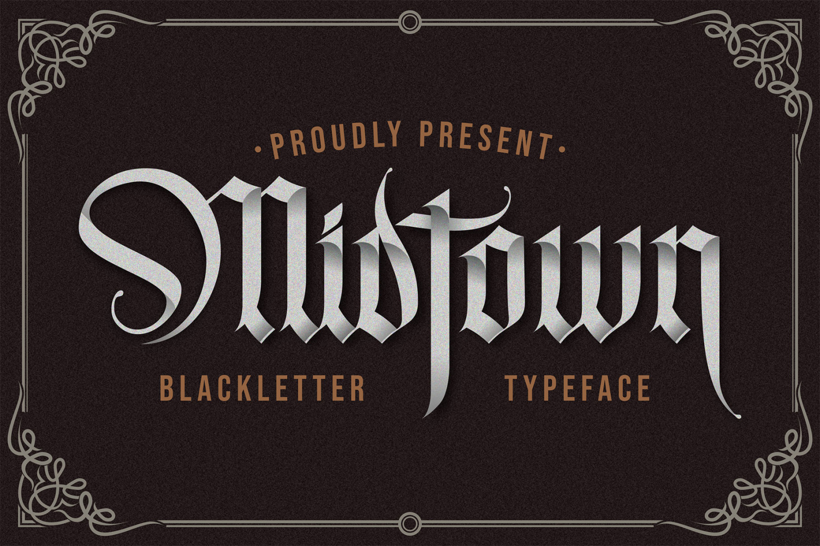 Midtown | Balckletter Font