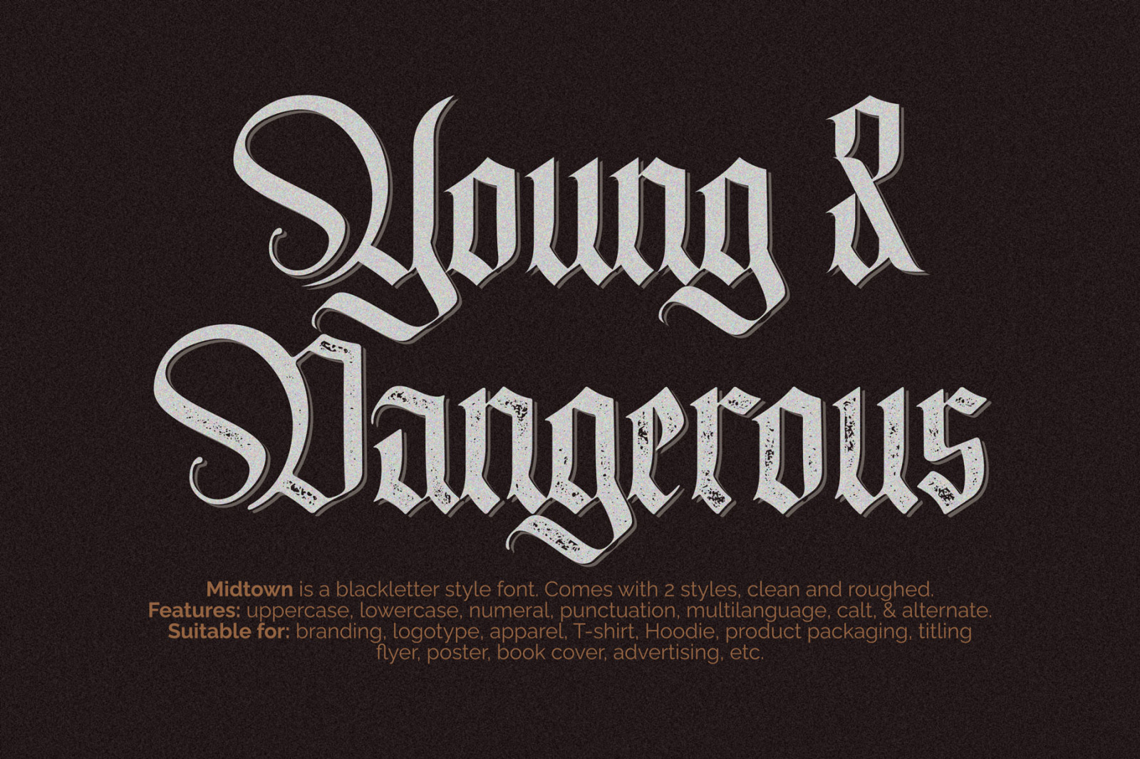 Midtown | Balckletter Font