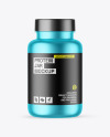 Matte Metallic Protein Jar Mockup Matte Metallic Protein Jar Mockup
