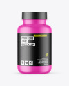Matte Protein Jar Mockup Matte Protein Jar Mockup