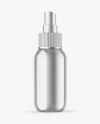 Metallic Cosmetic Spray Bottle Mockup