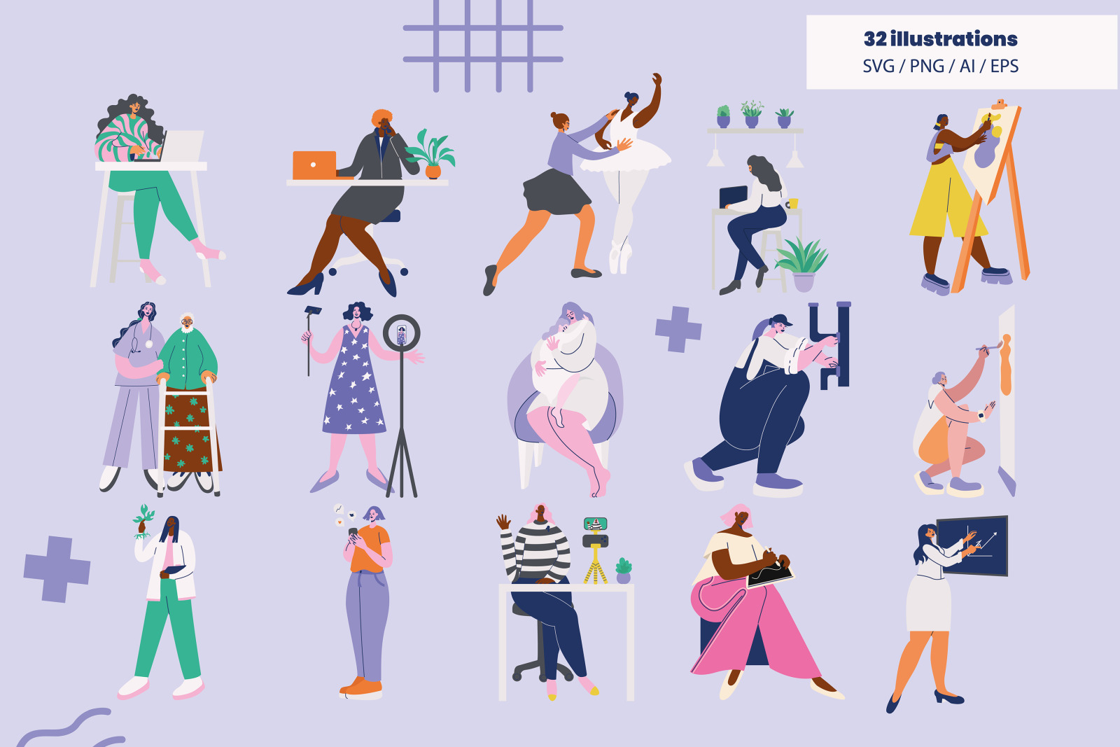 Working Women Professions Working Women Professions
