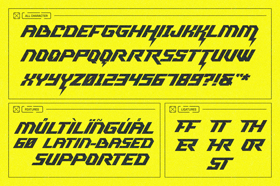 Command Blast - Speed Display Font Command Blast - Speed Display Font