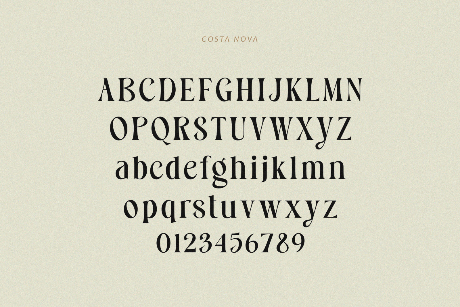 Costa Nova || display Ligature serif