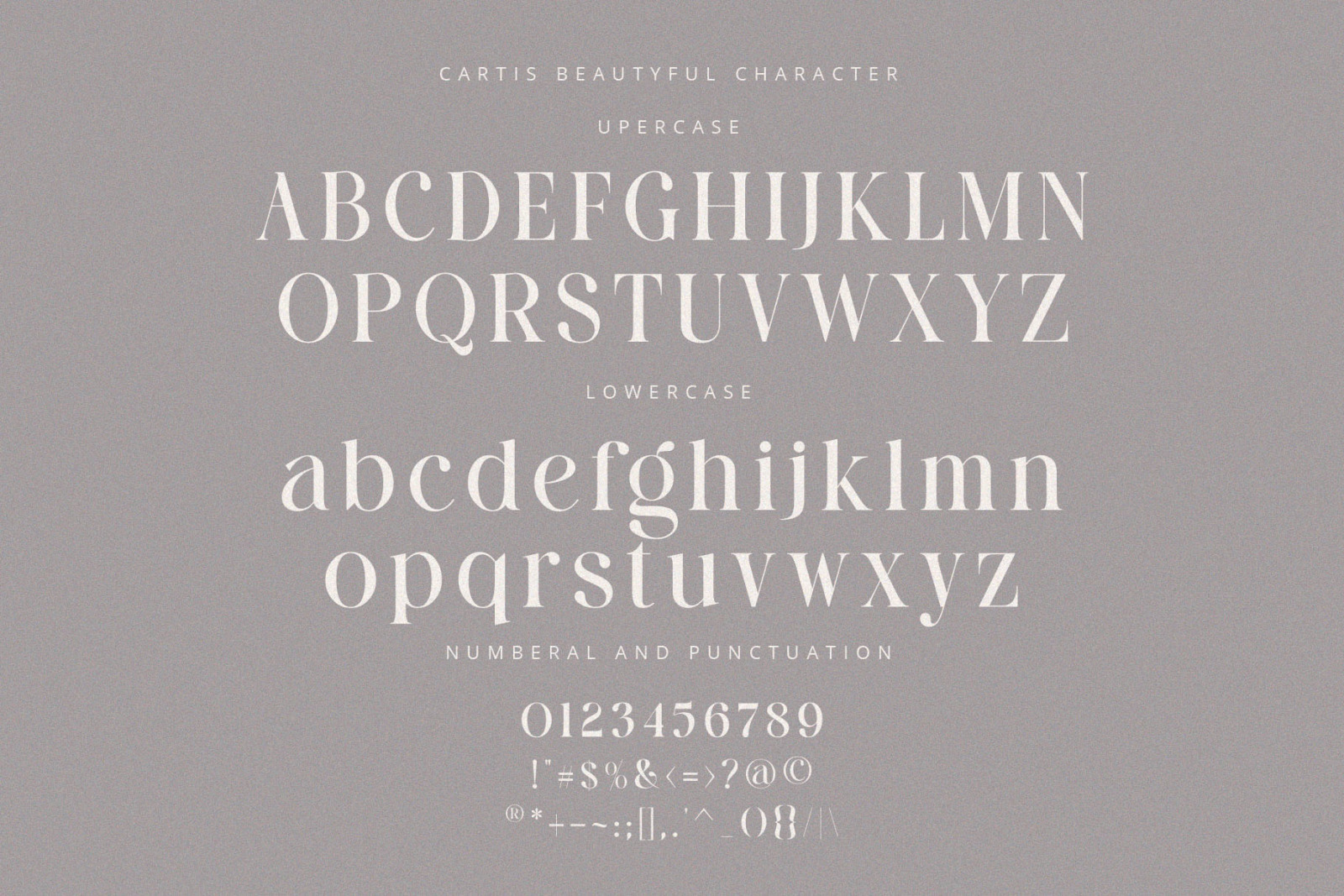 Cartis Beautyful Font Duo