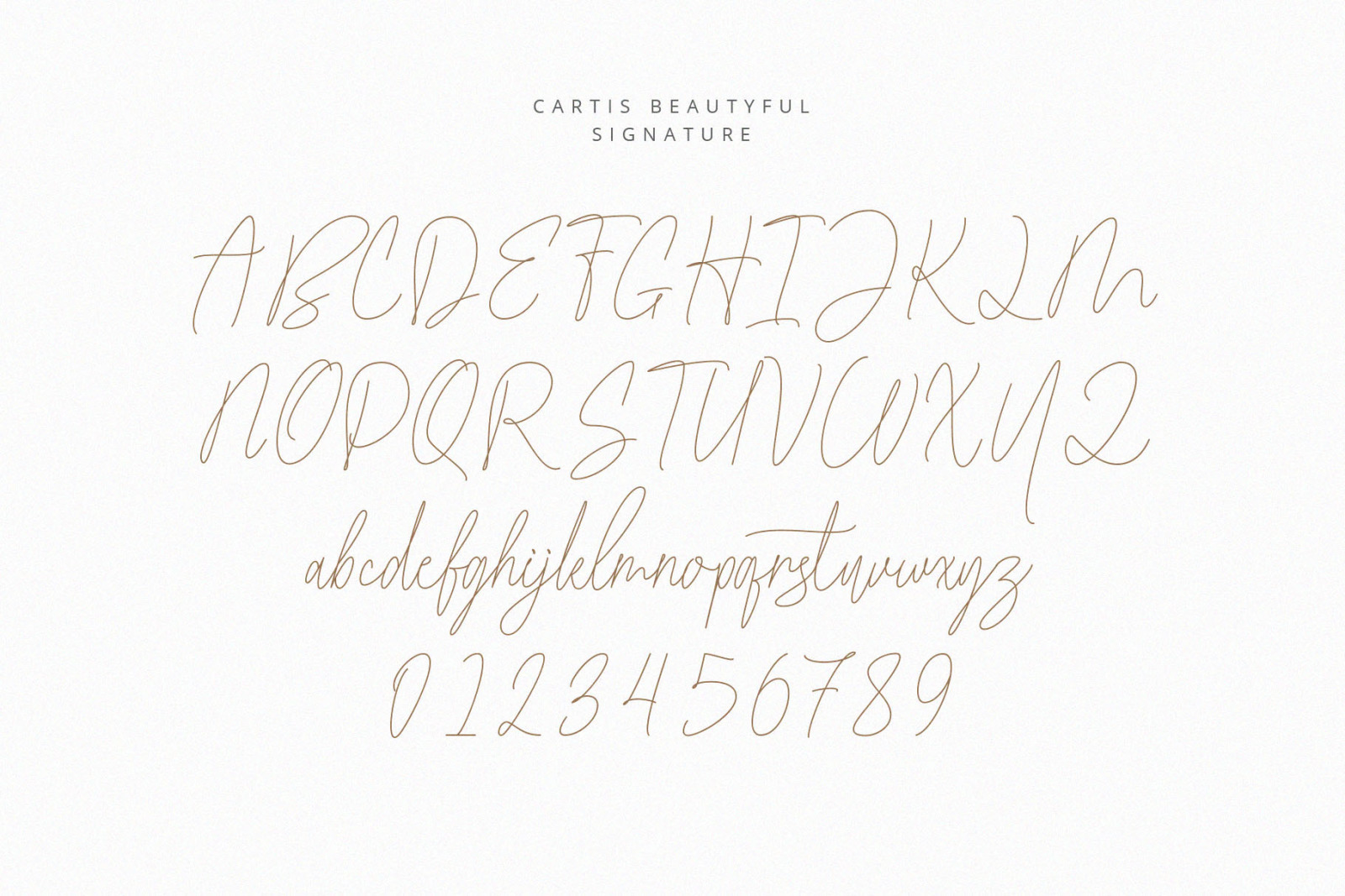 Cartis Beautyful Font Duo