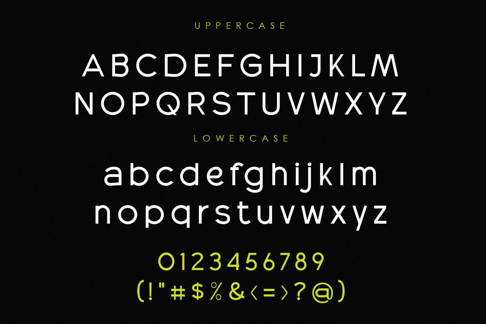 RADEON FONT