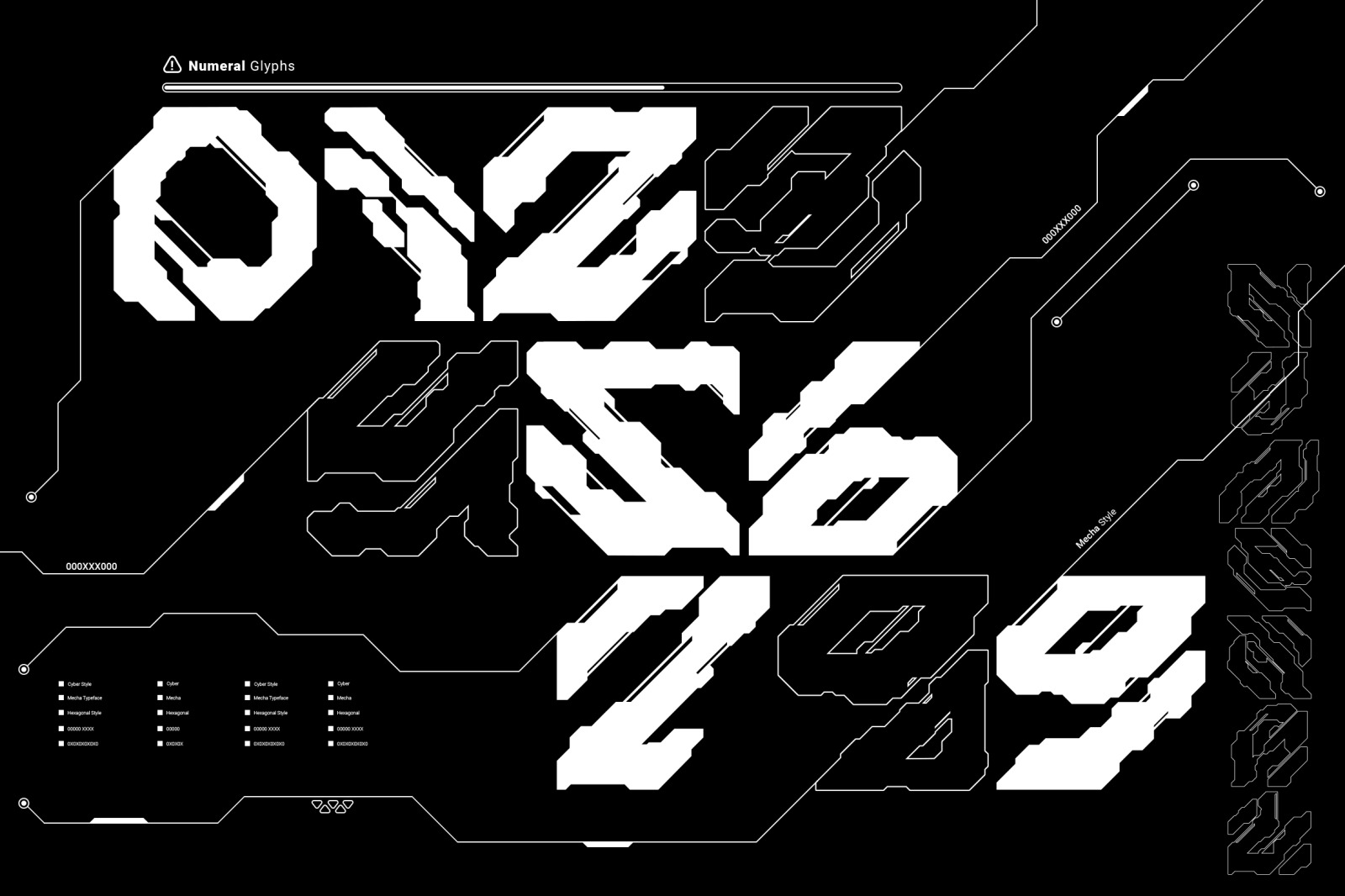 Mate | Modern Mecha Font Vol. 2