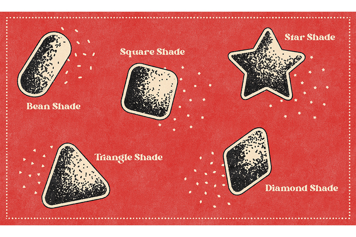 Stipple Brush Set Stipple Brush Set