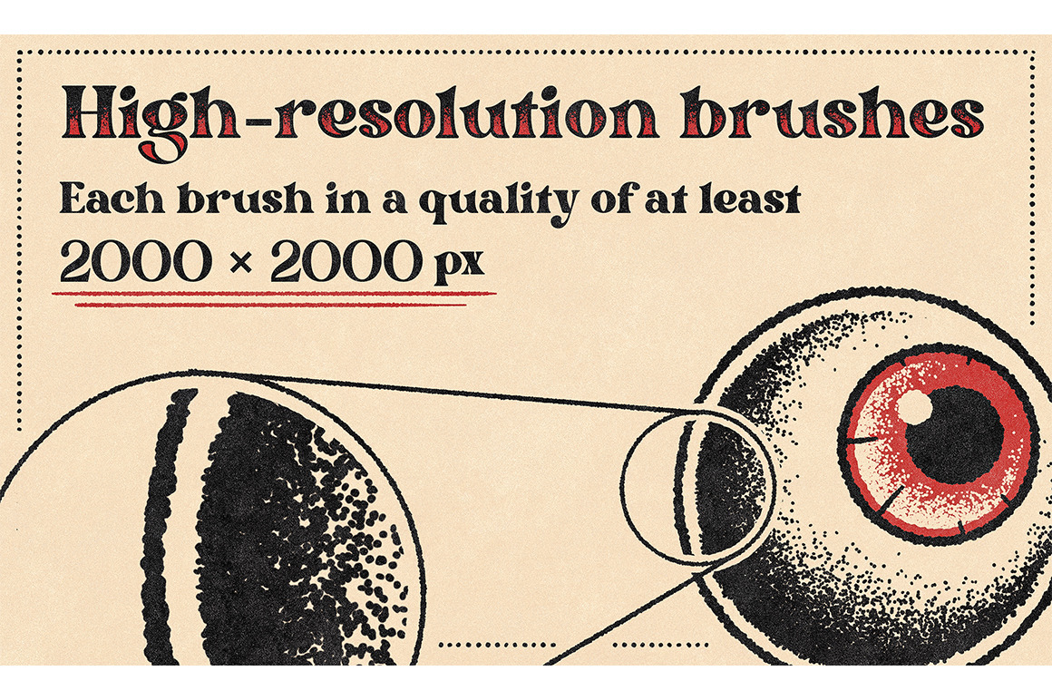 Stipple Brush Set Stipple Brush Set