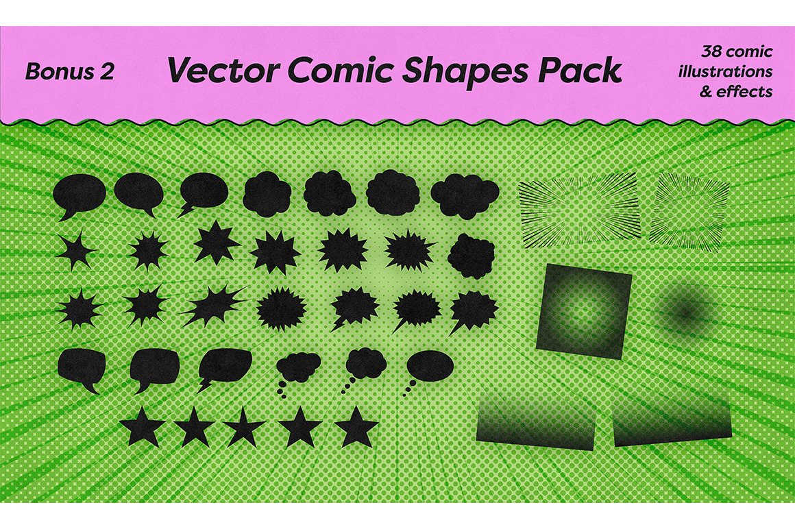 Halftone & Comic Tool Set Halftone & Comic Tool Set