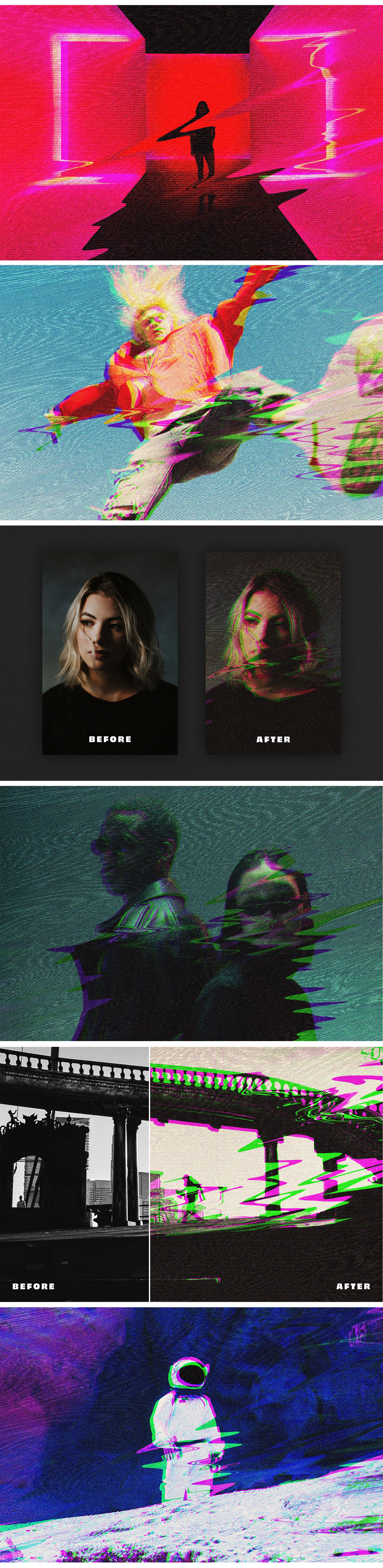 Error Glitch Photo Effect Error Glitch Photo Effect