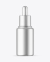 Matte Metallic Dropper Bottle Mockup