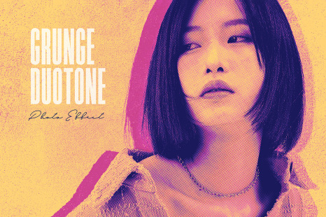 Grunge Duotone Photo Effect - Duotone