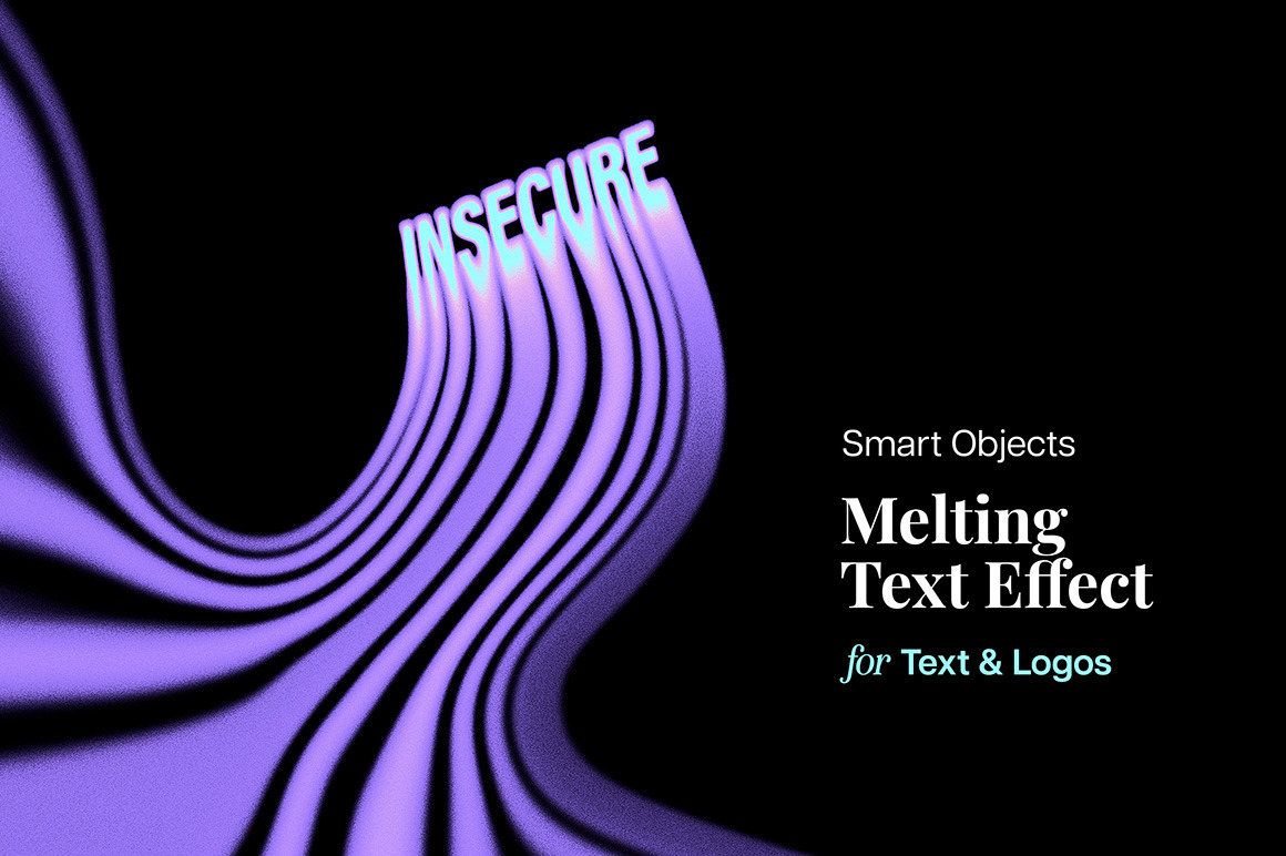 Toxic Melting Text Effect Toxic Melting Text Effect