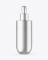 Matte Metallic Dropper Bottle Mockup