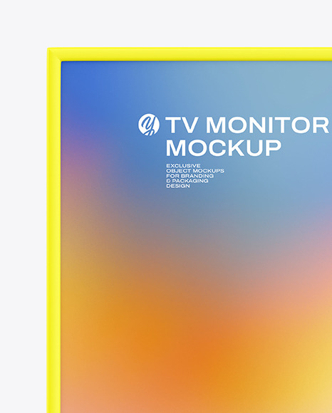 TV Monitor Mockup