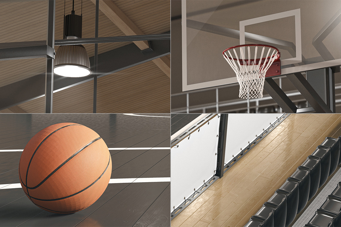 Basketball Hall Backgrounds