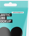 Hanging Plastic Tube Mockup