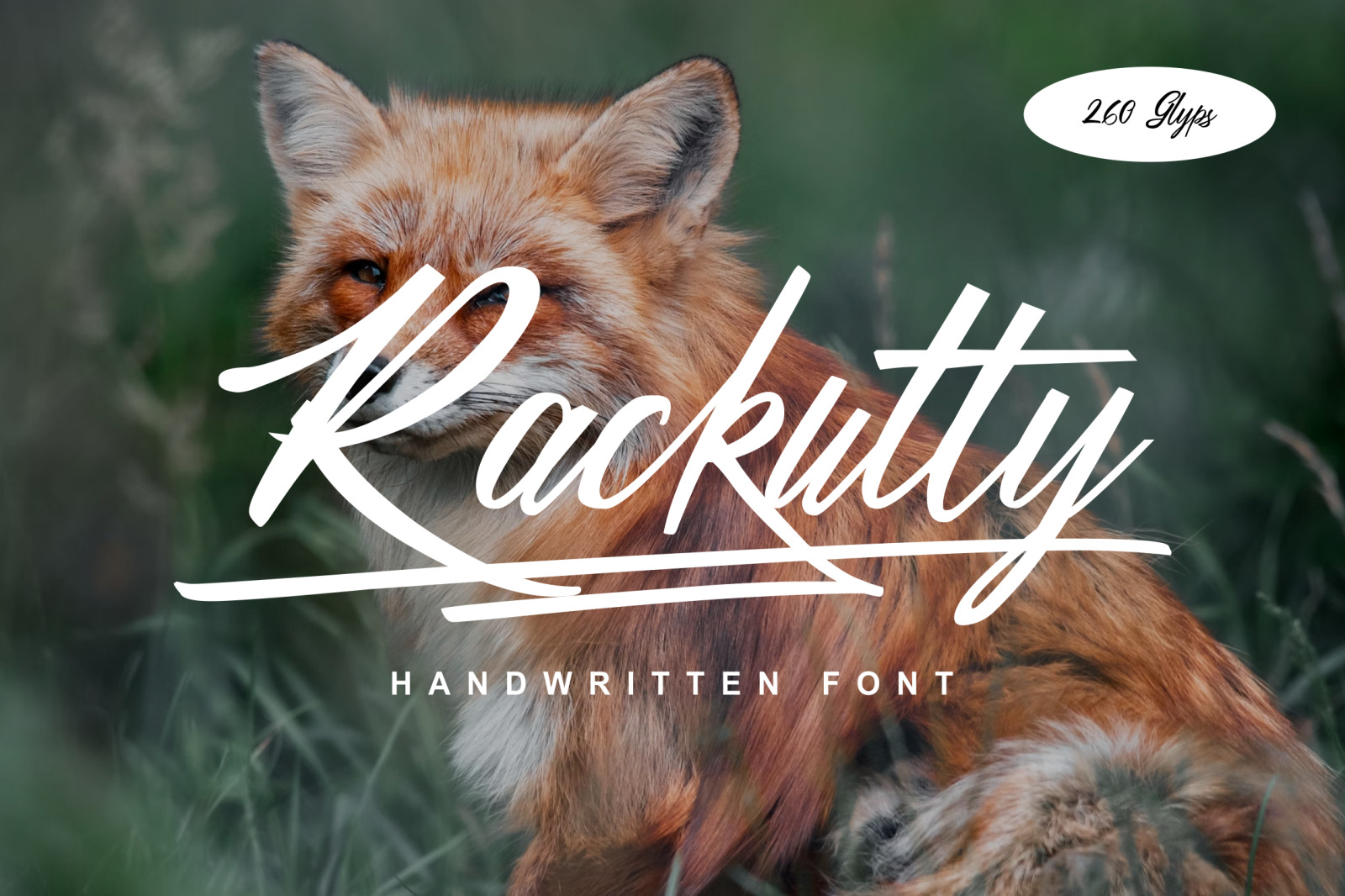 Rackutty Font Rackutty Font