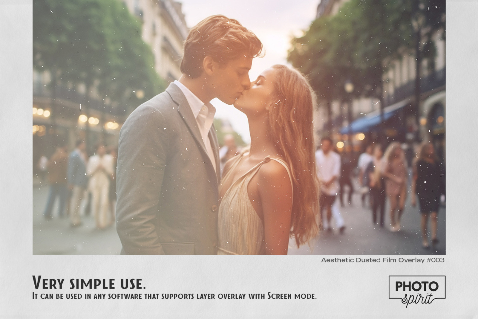 17 Aesthetic Dusted Film Effect Photo Overlays