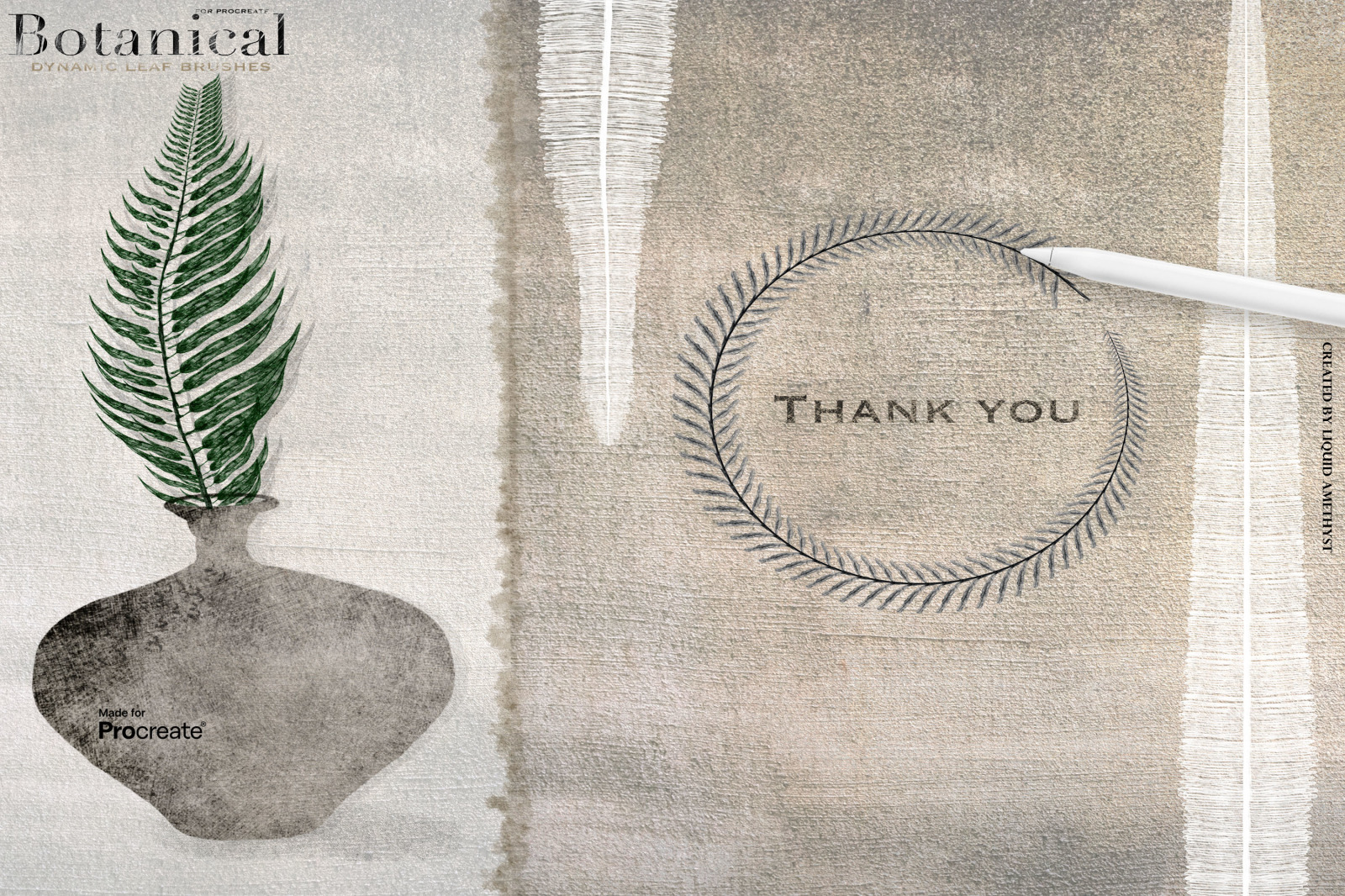 Botanical Greenery Box for Procreate Botanical Greenery Box for Procreate
