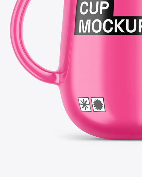 Glossy Mug Mockup