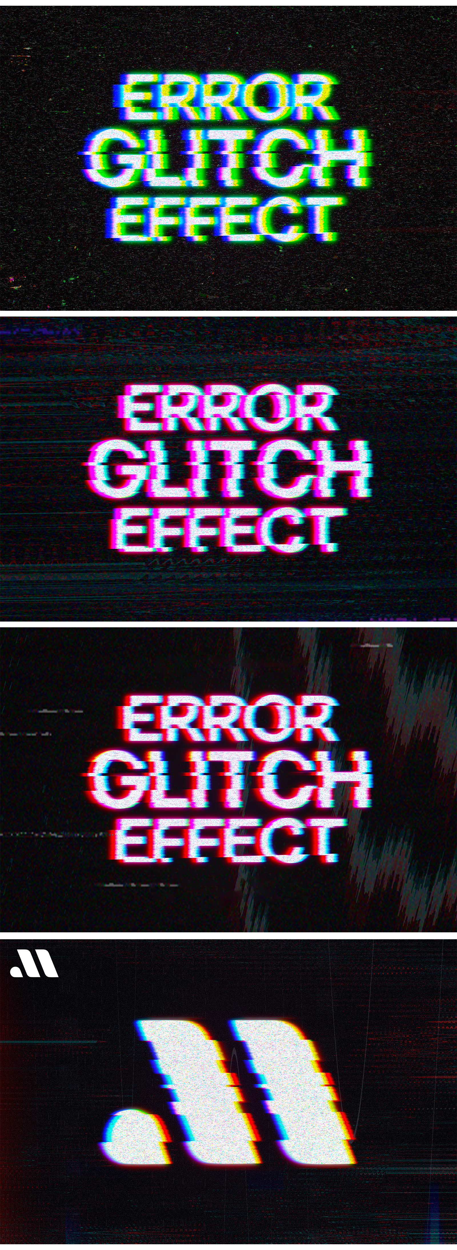 Error Glitch Text Effect