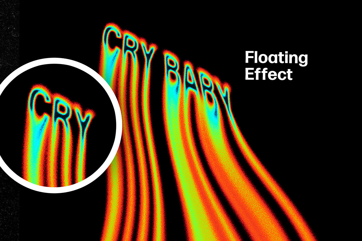 Floating Text Effect Floating Text Effect
