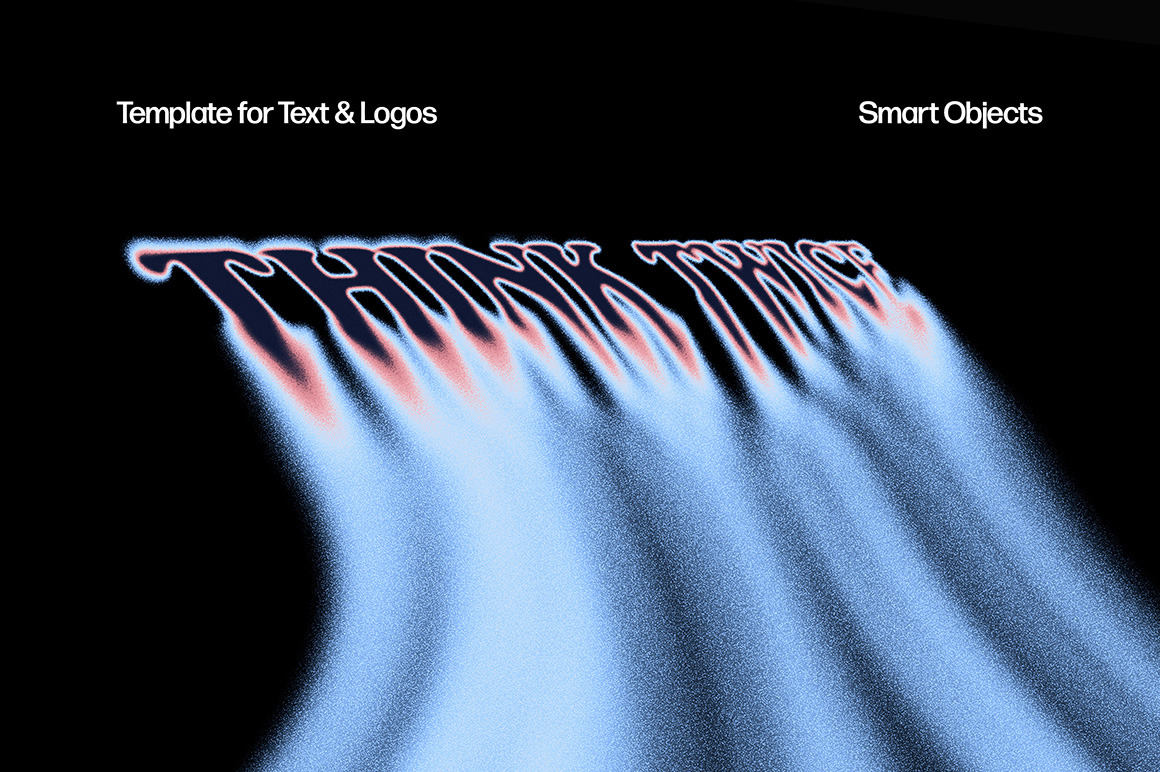 Dissolving Waves Text Effect Dissolving Waves Text Effect