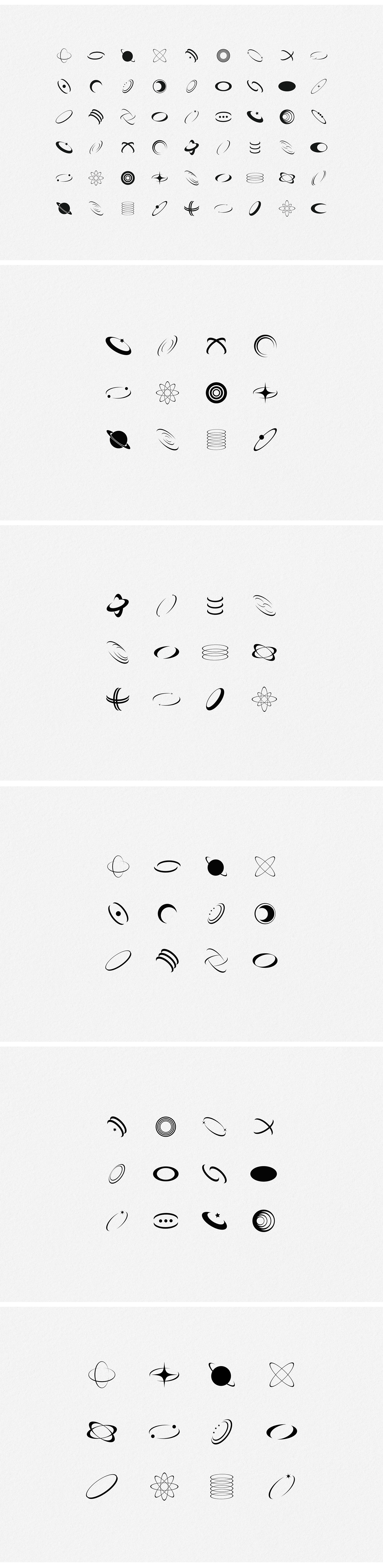 Y2k Circles Vector Set Y2k Circles Vector Set
