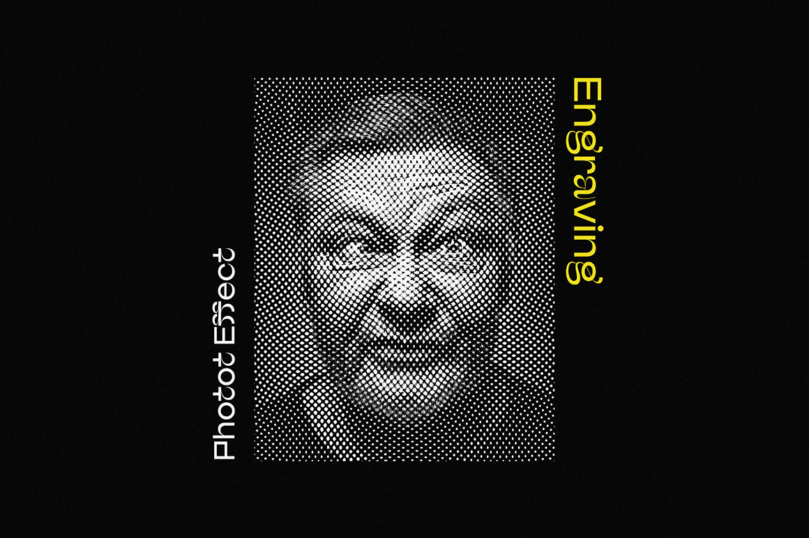 Engraving Photo Effect Engraving Photo Effect