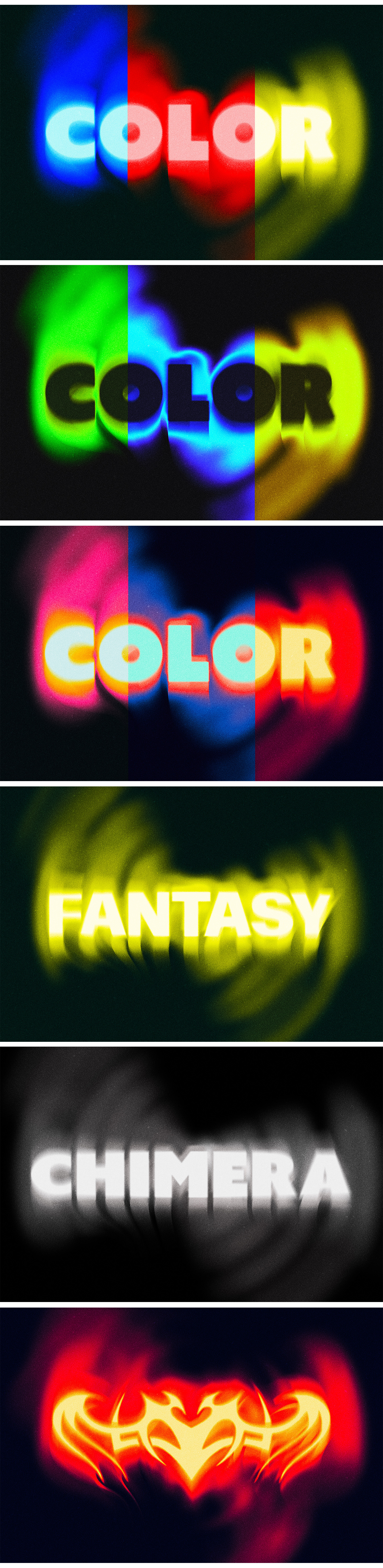 Mist Text Effect