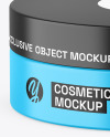 Matte Cosmetic Jar Mockup