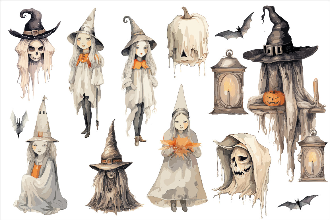 Halloween Vintage clipart Halloween Vintage clipart