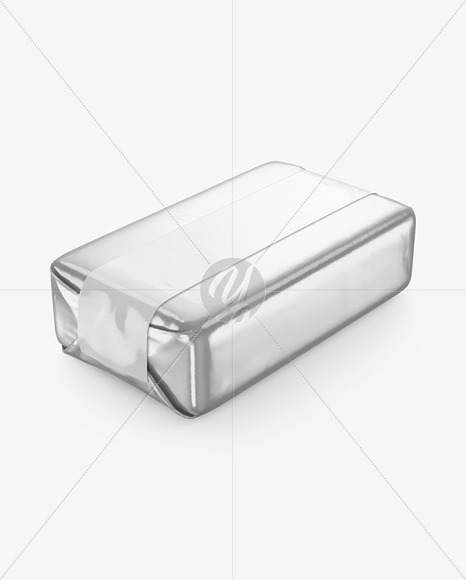 Metallized Soap Bar Mockup