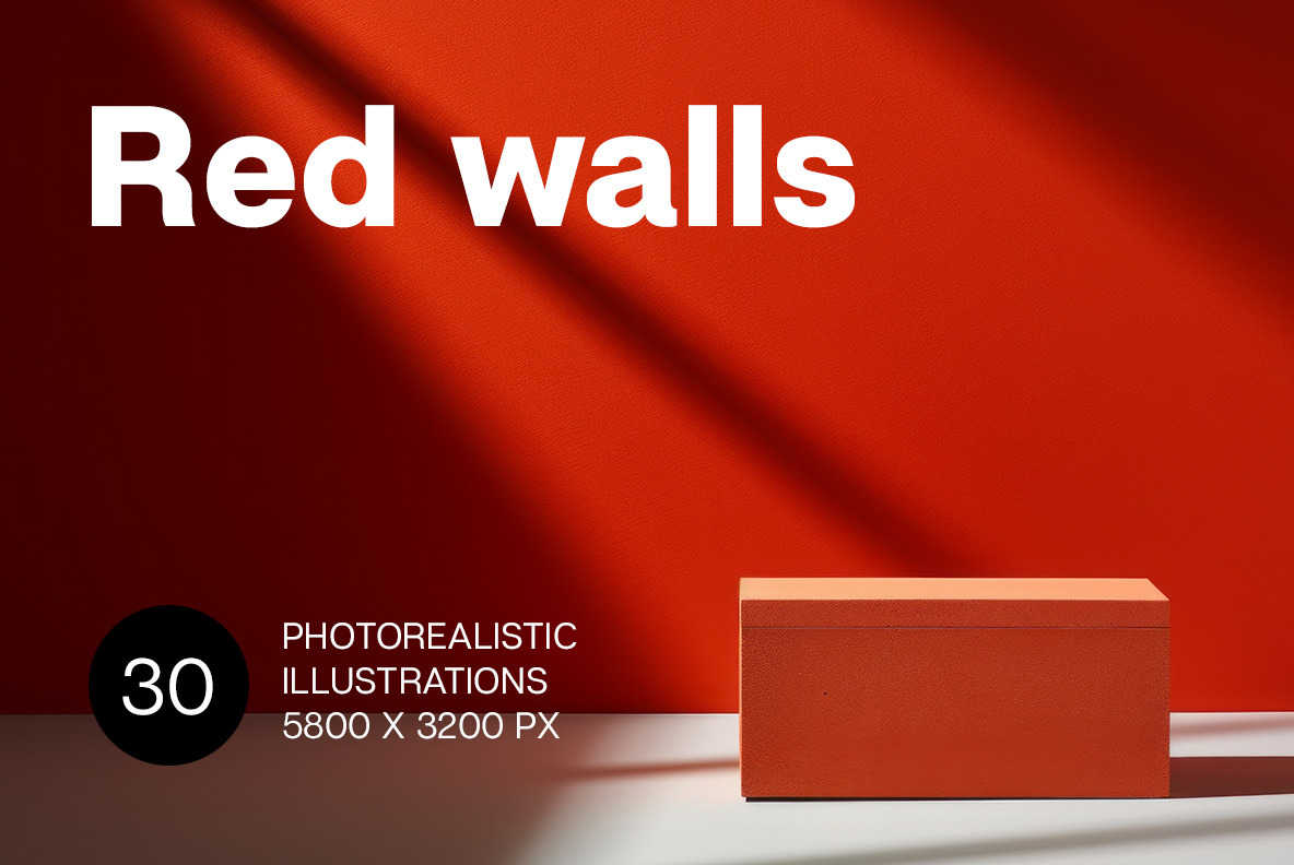 Red Walls Backgrounds