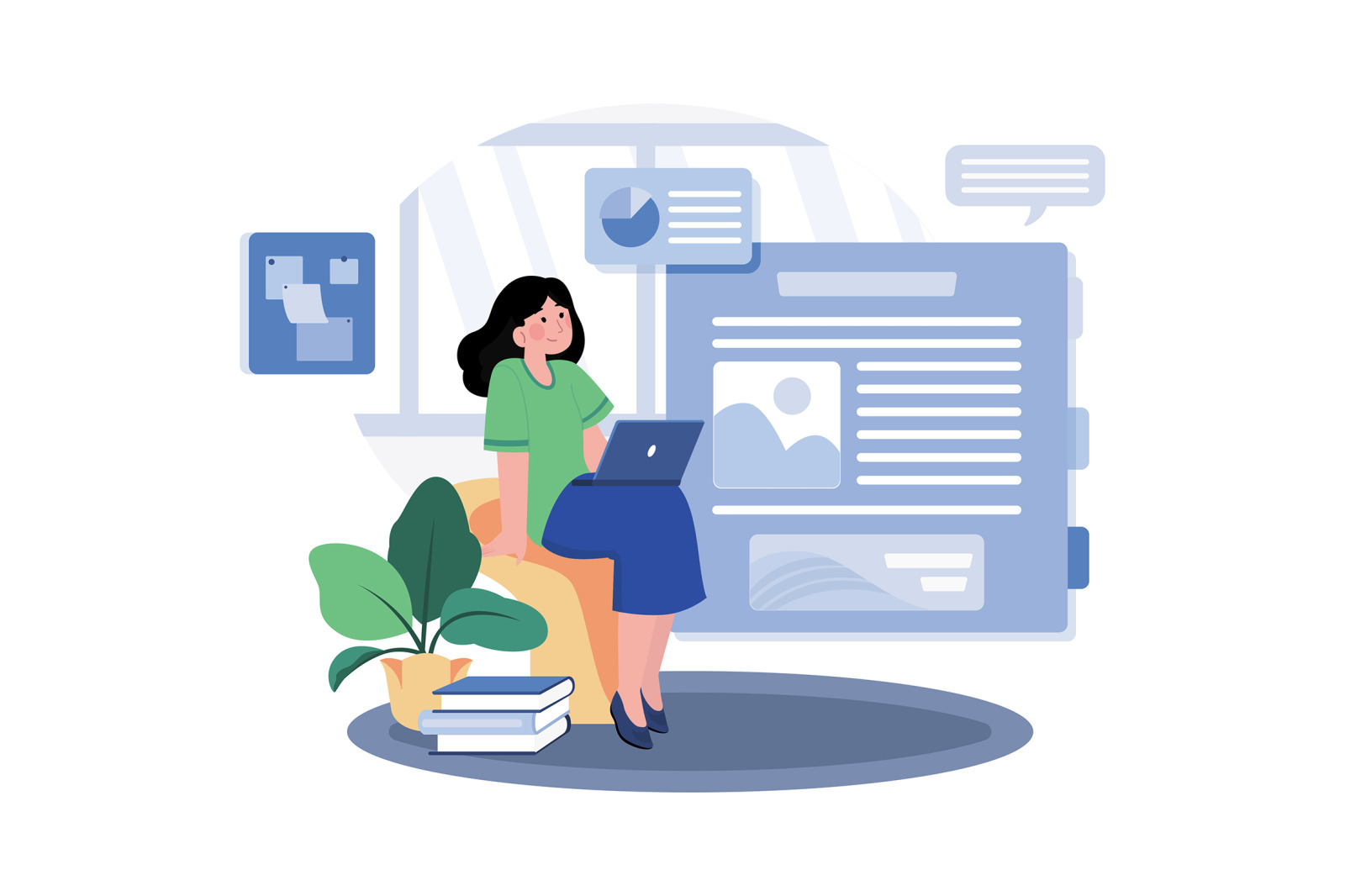 M692_SEO & Marketing Illustration Pack M692_SEO & Marketing Illustration Pack