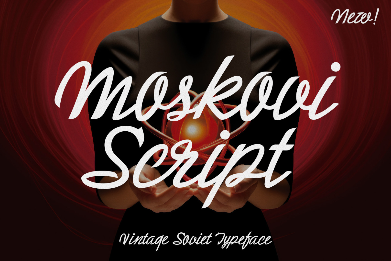 Moskovi Script - Vintage Soviet Typeface Moskovi Script - Vintage Soviet Typeface