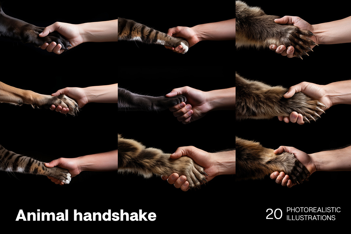 Animal Handshakes Animal Handshakes