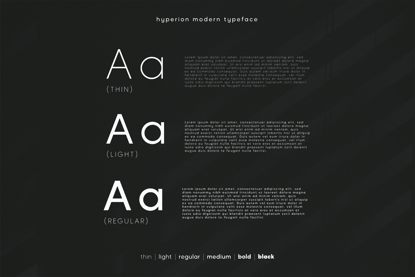 Hyperion - Sleek Modern Sans Hyperion - Sleek Modern Sans