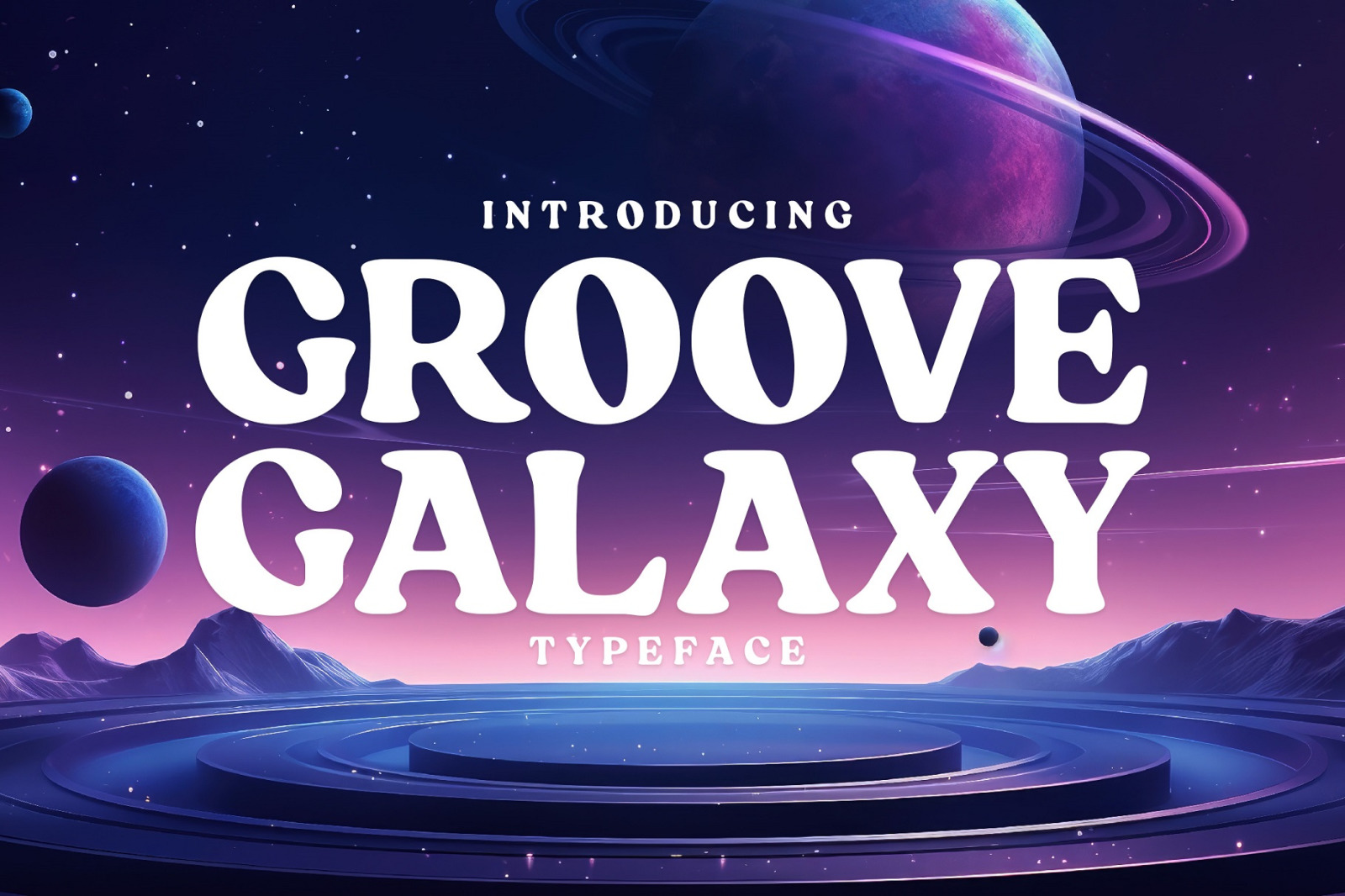 Groove Galaxy - Rounded Vintage Type Groove Galaxy - Rounded Vintage Type