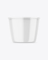 Glossy Ice Cream Cup Mockup
