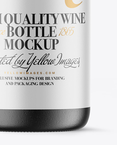 Ceramic Wine Bottle Mockup Ceramic Wine Bottle Mockup
