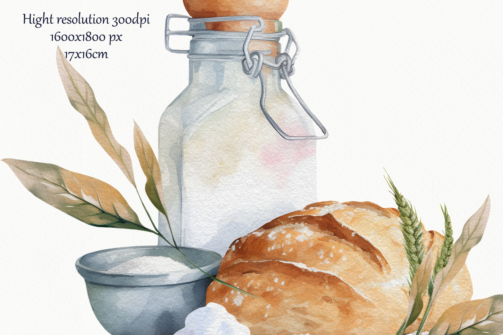 Farmhouse Baking Clipart
