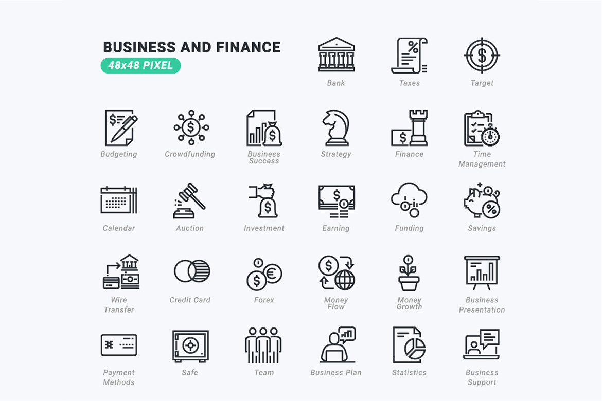 278 PixelPerfect Business Icons