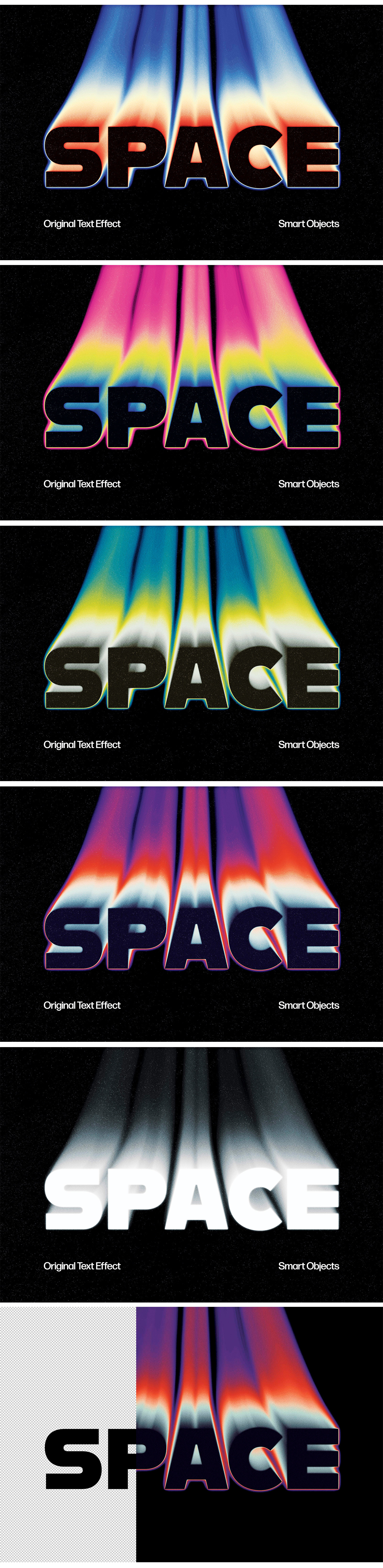 Space Text Effect Space Text Effect