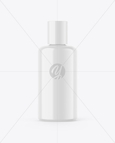 Glossy Bottle Mockup